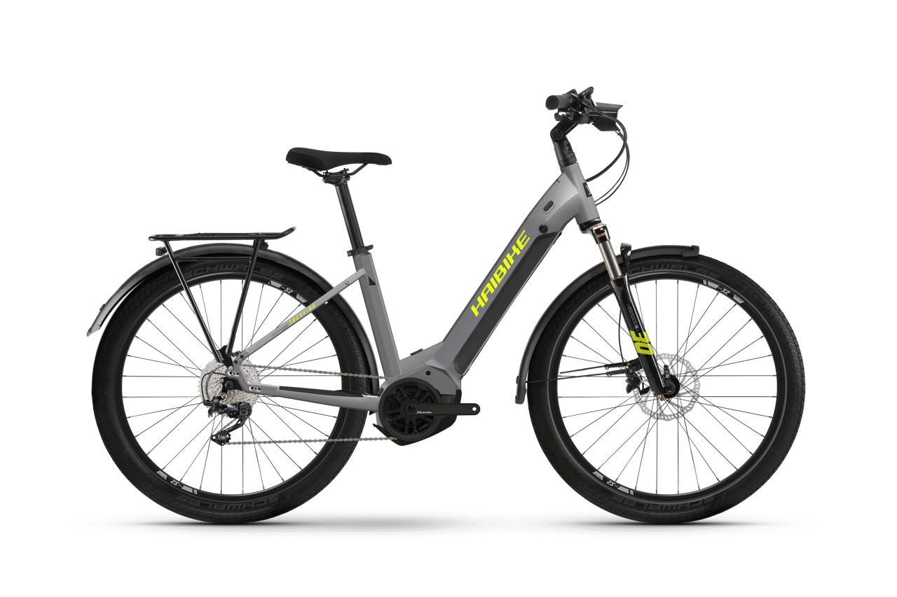 Trekking Velo Route Haibike Haibike Trekking High 500Wh Electric